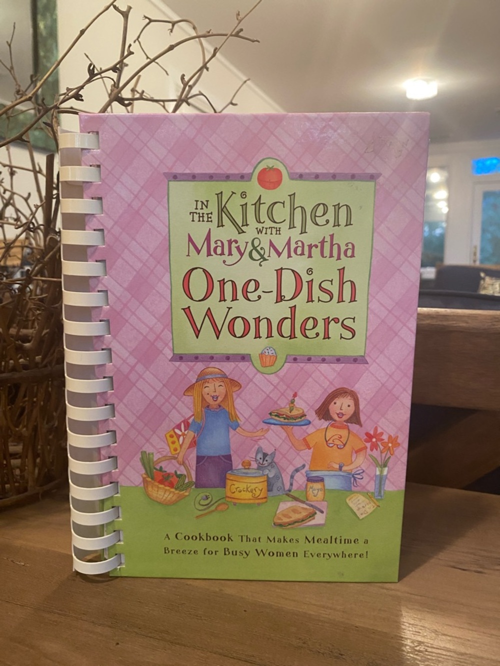One-Dish Wonders Cookbook - Pink Cover